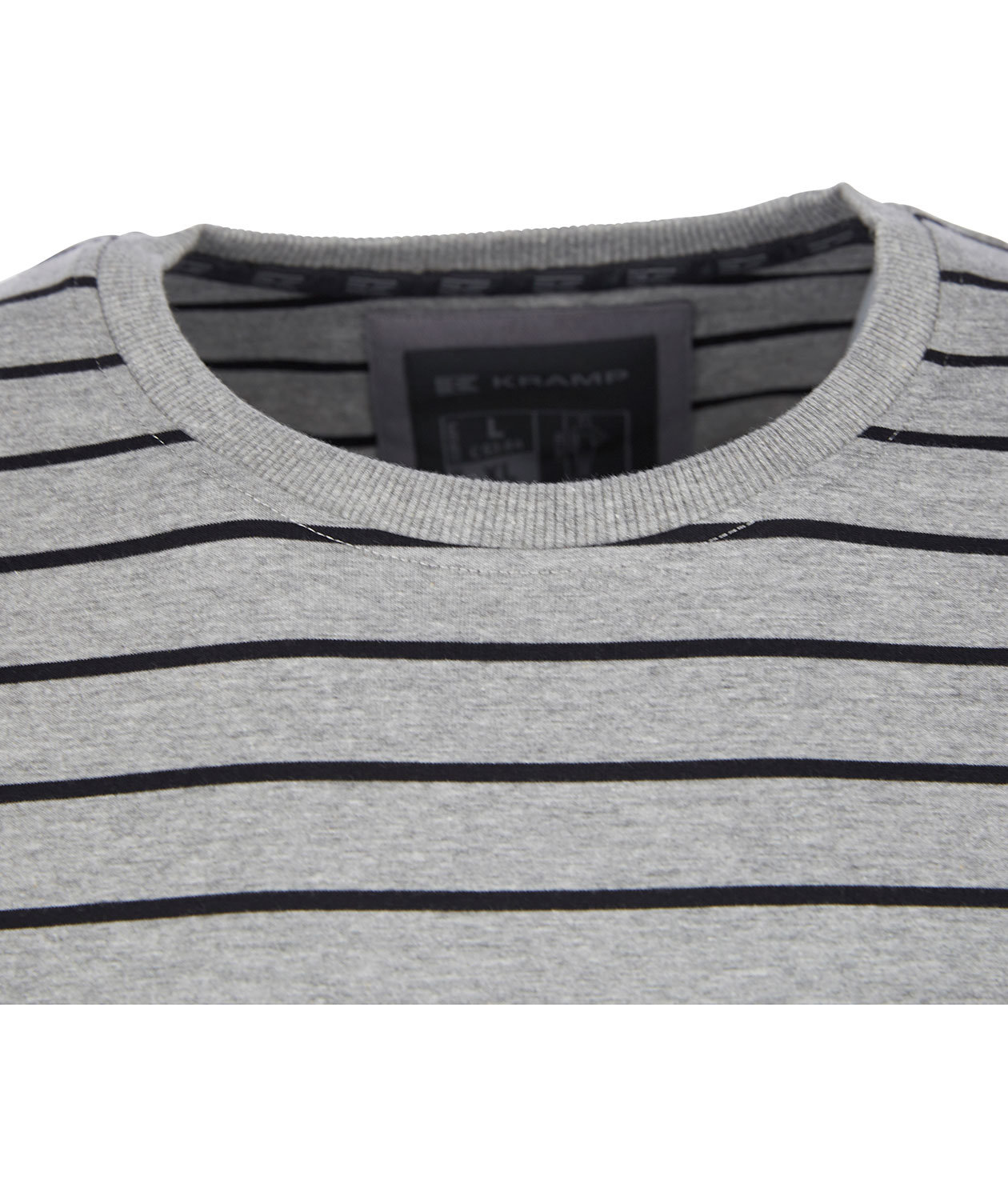 Kramp Technical l&aring;ng&auml;rmad T-shirt, Gr&aring;melerad/Svart