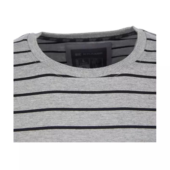 Kramp Technical long-sleeved T-shirt, Grey Melange/Black, large image number 1