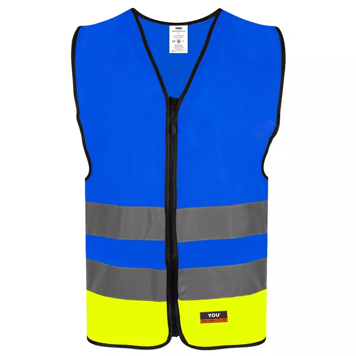 YOU Eskilstuna reflective safety vest, Cornflower Blue, large image number 0