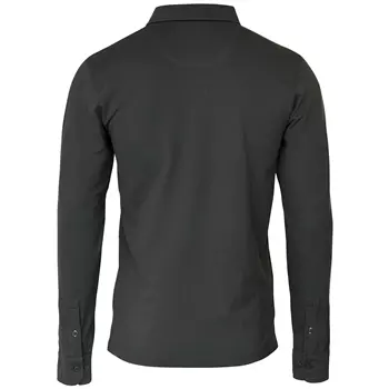 Nimbus Carlington langærmet Polo T-shirt, Charcoal