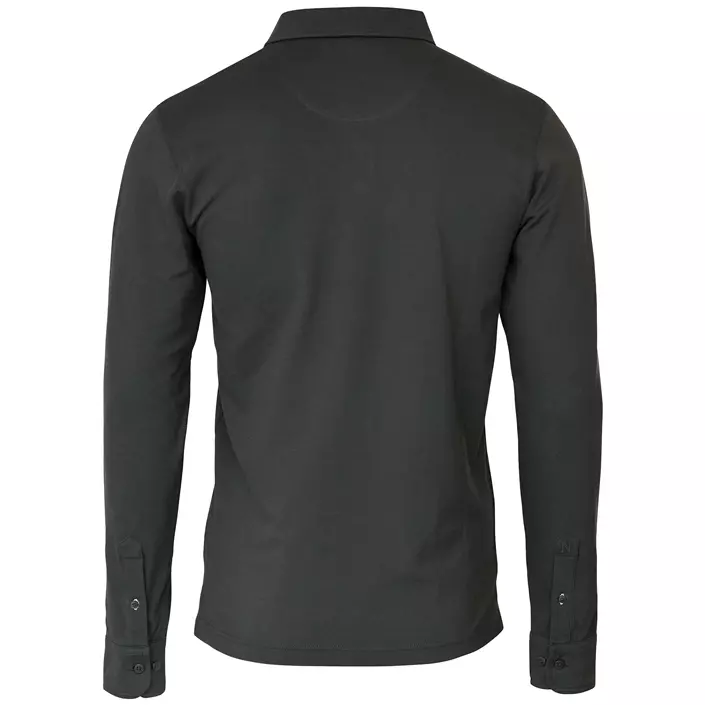 Nimbus Carlington langærmet Polo T-shirt, Charcoal, large image number 1