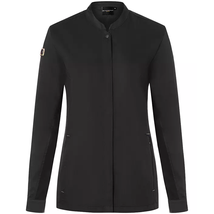 Karlowsky Green-Generation women's chefs jacket, Black, large image number 0