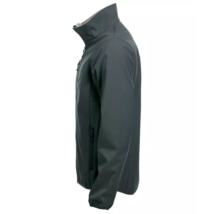 Clique Basic softshell jacket, Pistol Grey, large image number 1
