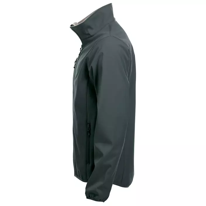 Clique Basic softshell jacket, Pistol Grey, large image number 1