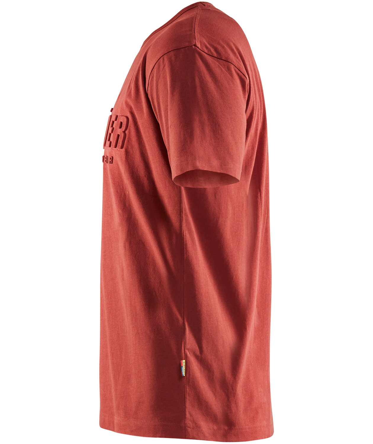 Bl&aring;kl&auml;der T-shirt, Br&auml;nd R&ouml;d, large image number 2