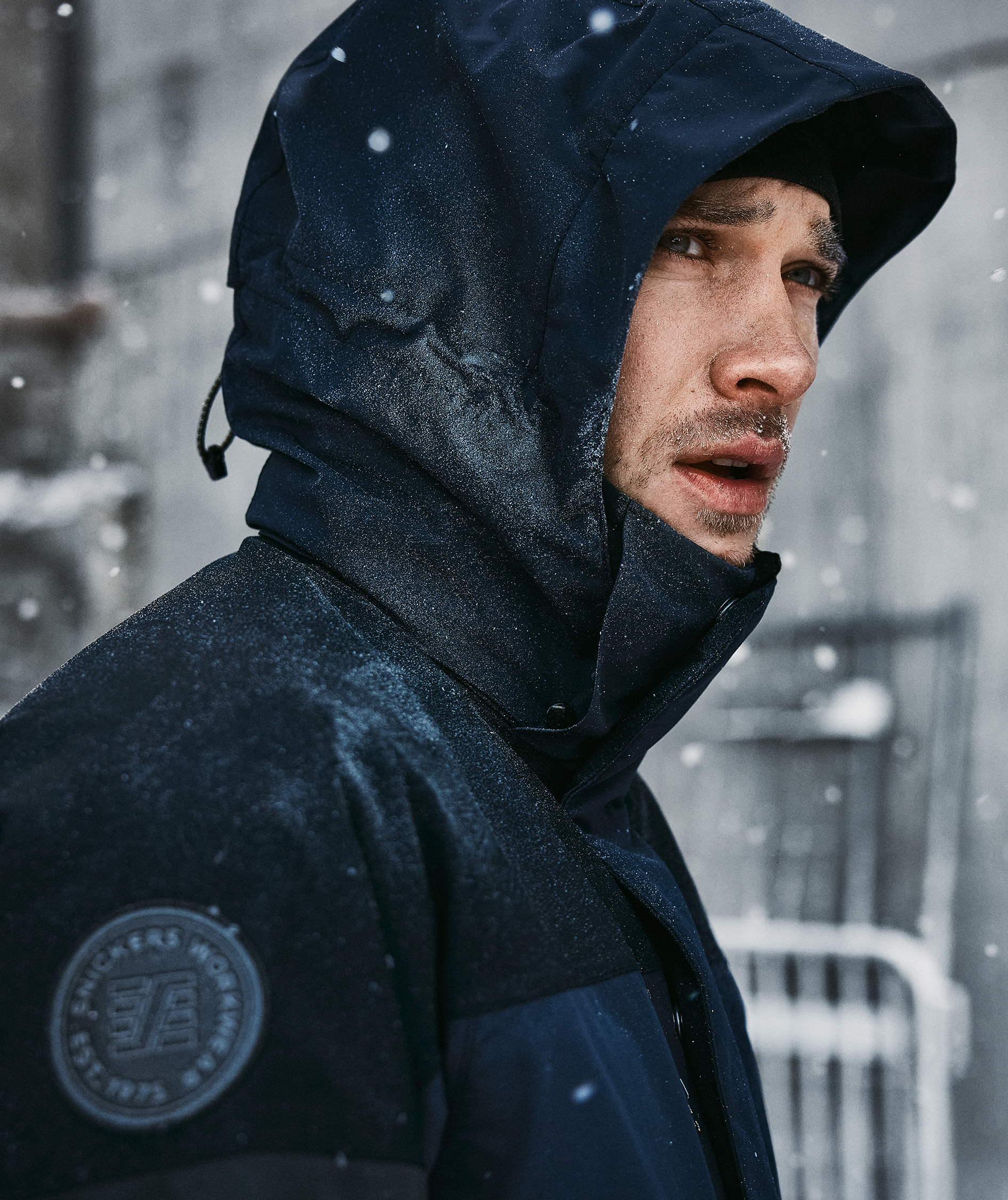 Snickers AllroundWork winter jacket 1112, Navy/Dark Navy, large image number 6