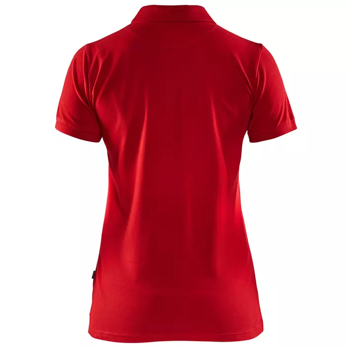 Blåkläder women's polo shirt, Red, large image number 1