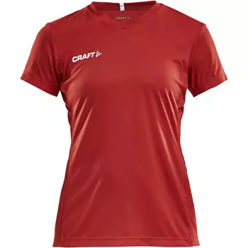 Craft Squad Jersey Solid dame T-shirt, Rød
