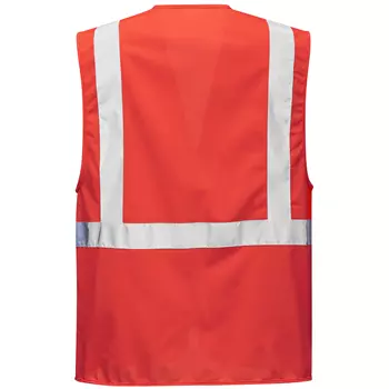 Portwest Iona reflective safety vest, Red