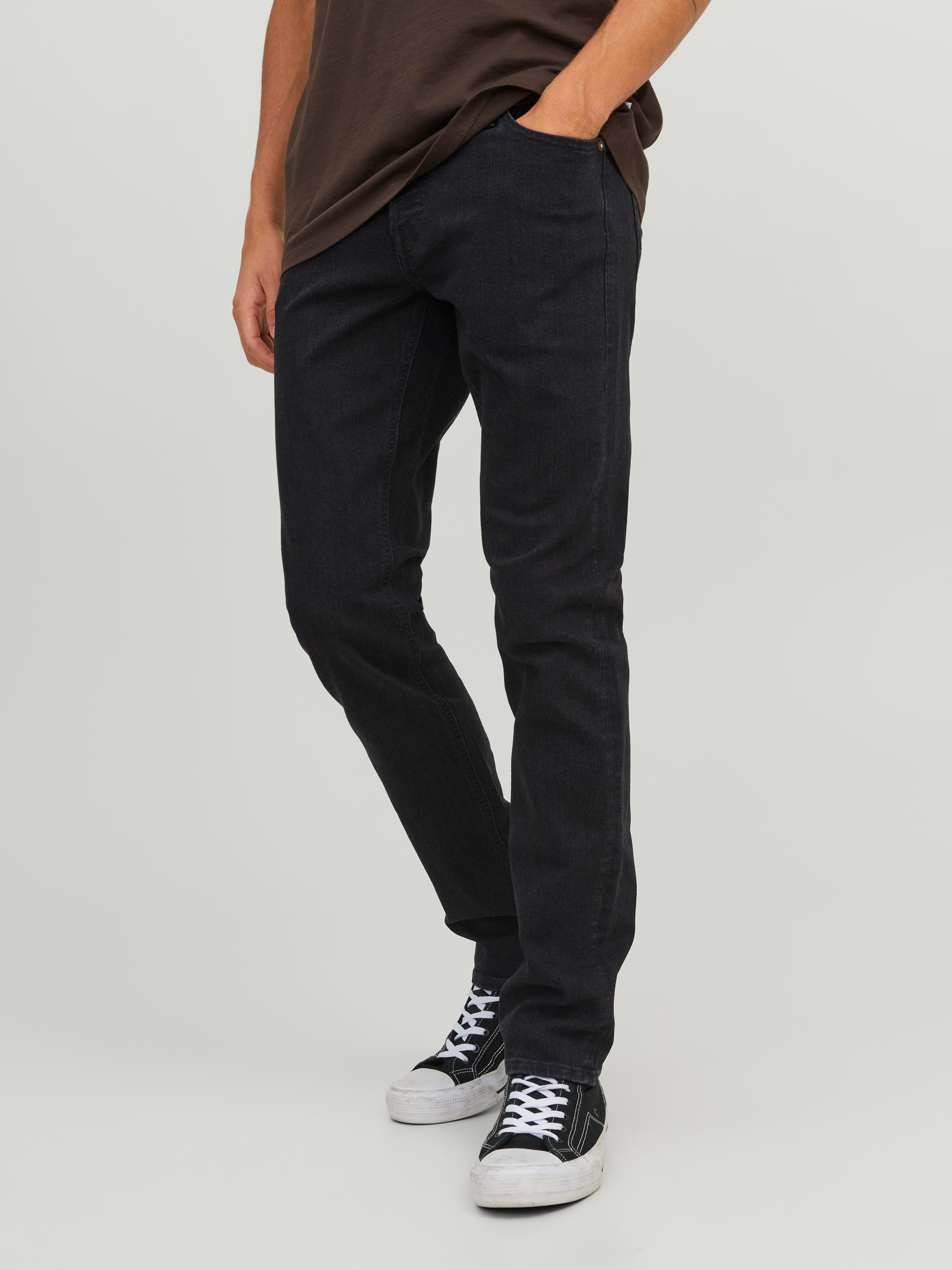 Jack & Jones JJIGLENN SQ 356 Jeans, Black Denim, large image number 3