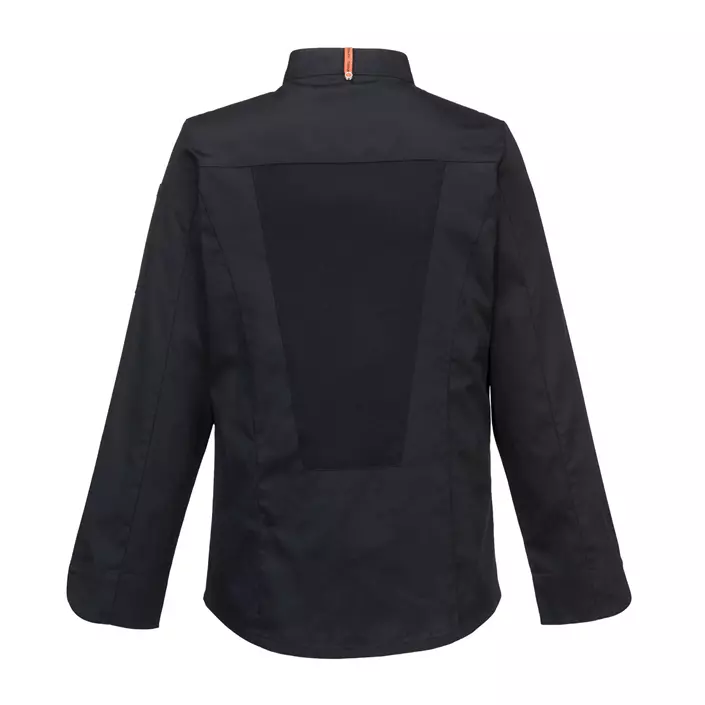Portwest C838 chefs jacket, Black, large image number 1