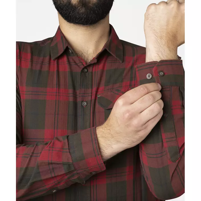 Seeland Highseat lumberjack shirt, Red Forest Check, large image number 4