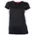 NYXX Flow women's stretch T-shirt, Black/fuchsia, Black/fuchsia, swatch