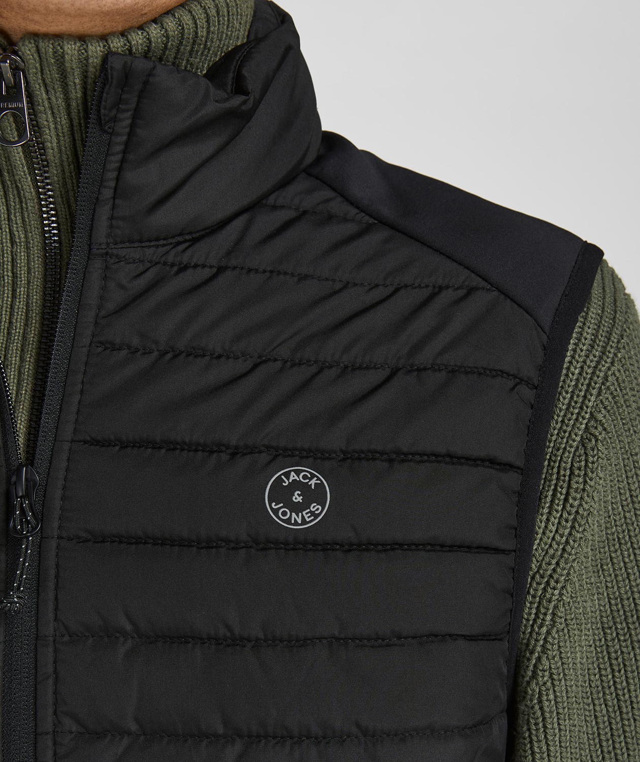 Jack & Jones JJEMULTI Steppweste, Schwarz, large image number 3