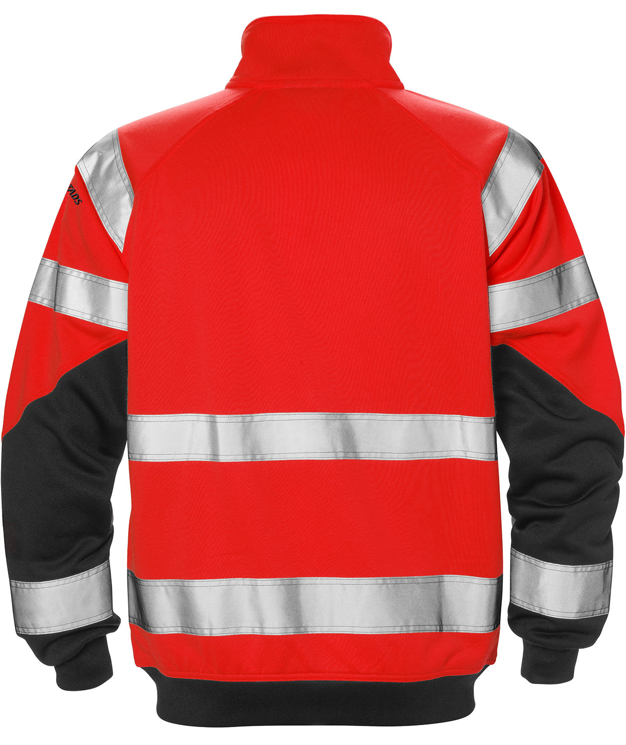 Fristads cardigan, Hi-vis Red/Black, large image number 1