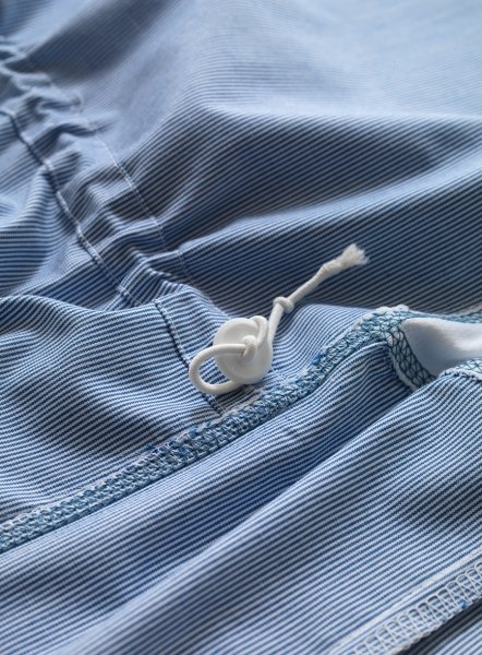 Kentaur  short-sleeved function shirt, Blue/White Stripes, large image number 3