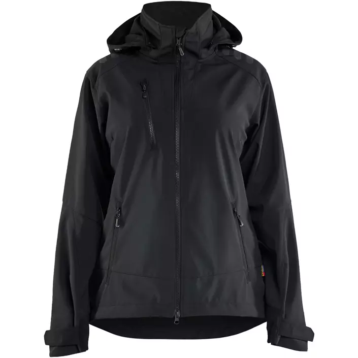 Blåkläder softshelljacka full stretch dam, Svart/Svart, large image number 0