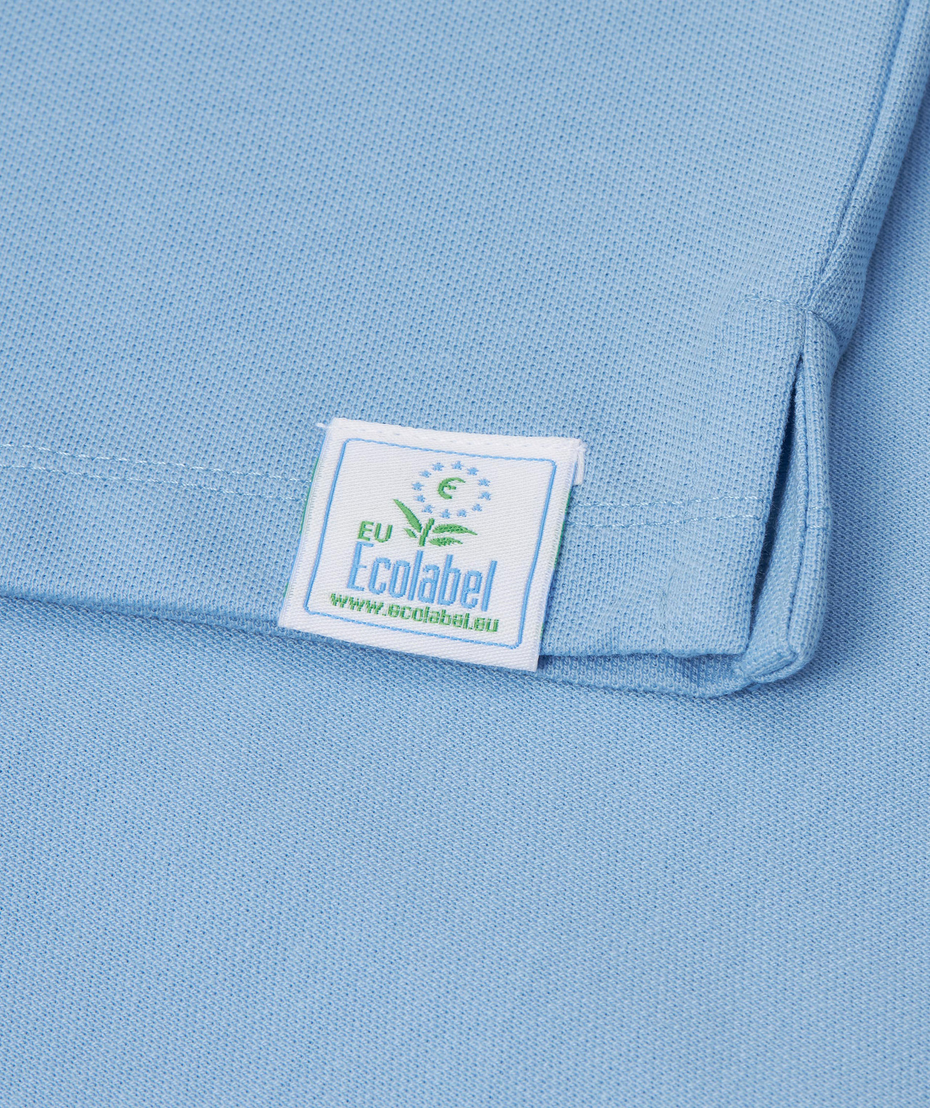 ID PRO Wear CARE polo T-skjorte, Lys Bl&aring;, large image number 3