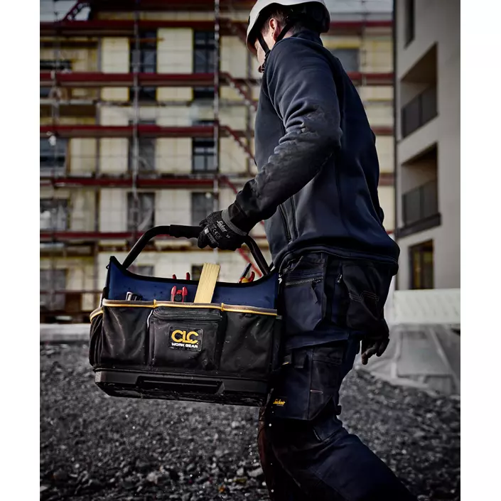 CLC Work Gear 1580 Premium verktygsväska 24,1L, Svart, Svart, large image number 2