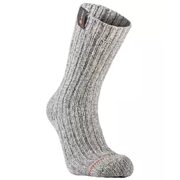L.Brador Rag socks with wool, Grey