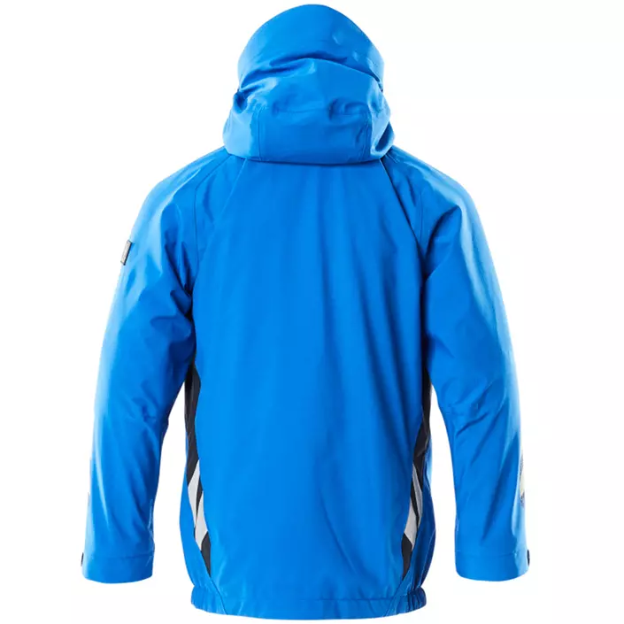 Mascot Accelerate softshell jacket for kids, Azure Blue/Dark Navy, large image number 1