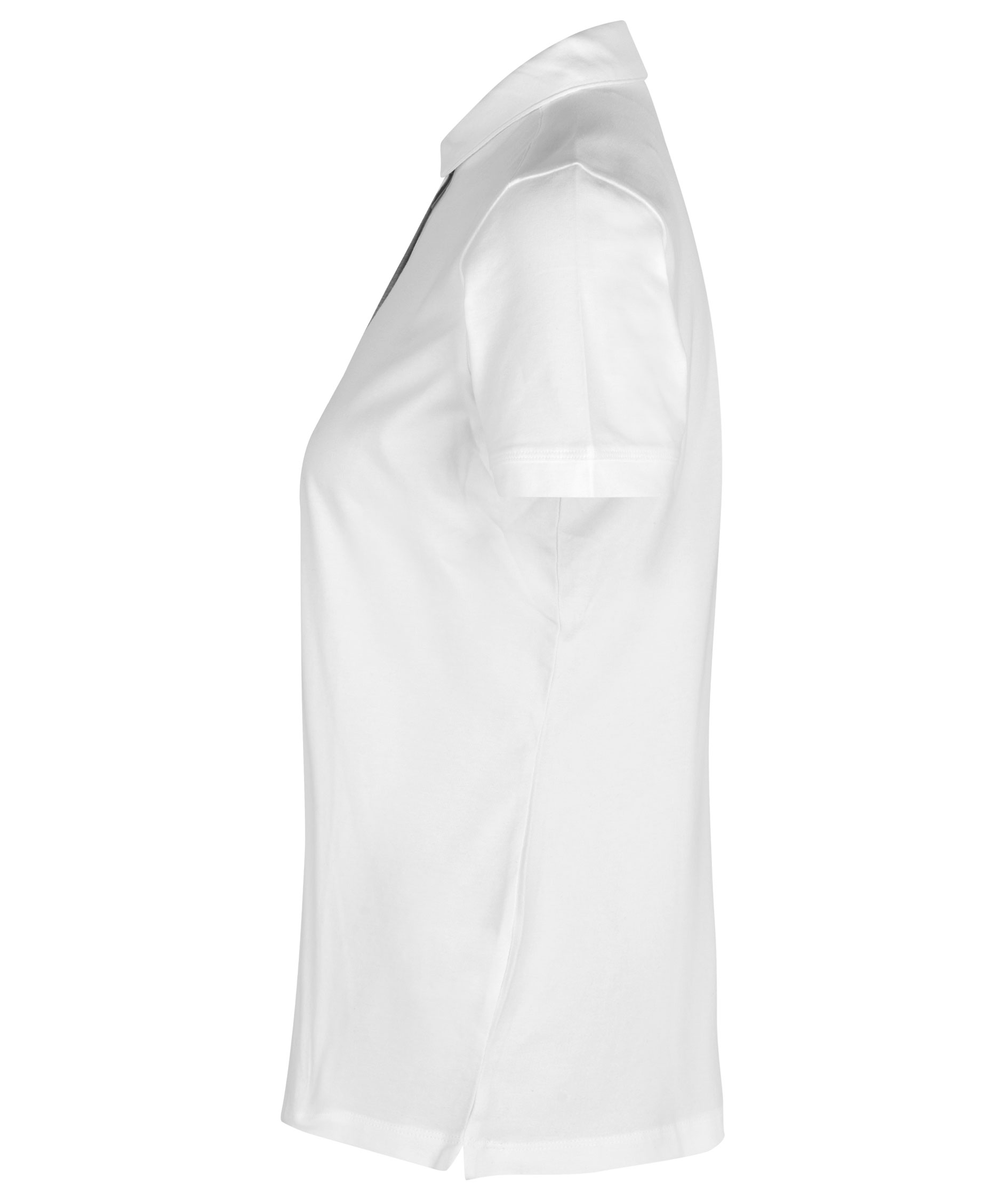 ID women's business polo med stretch, White, large image number 2