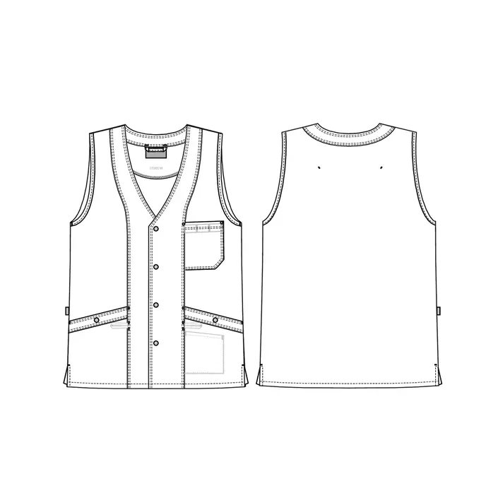 Kentaur  vest, Black, large image number 2