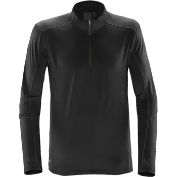 Stormtech Pulse long-sleeved baselayer sweater, Black/Granite