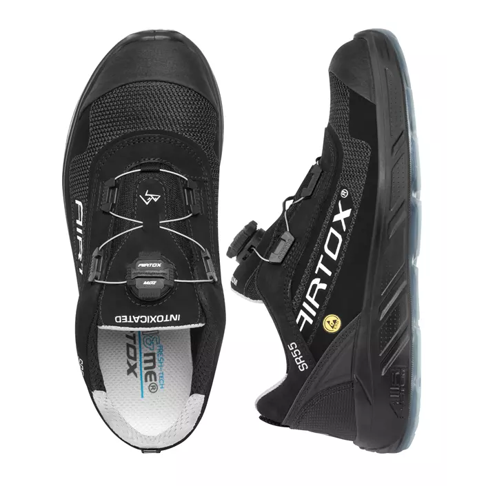 Airtox SR55 safety shoes S1P, Black, large image number 4