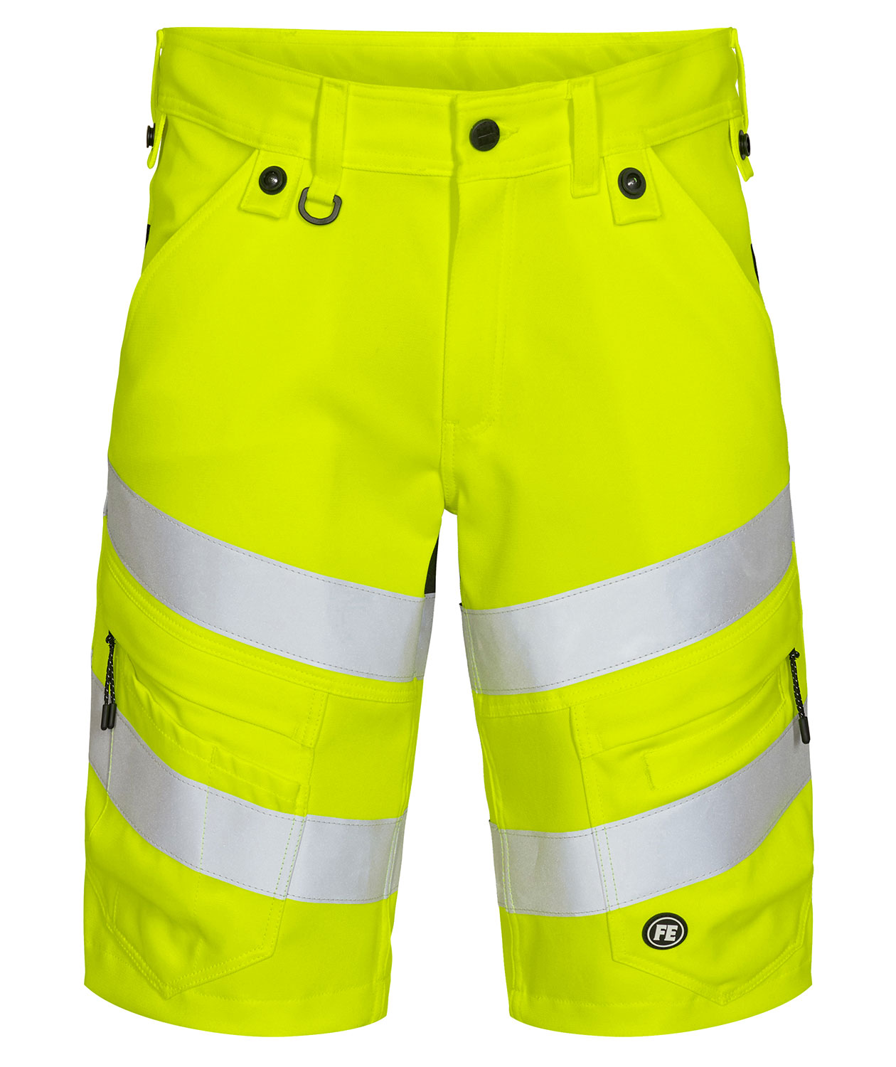 Engel Safety work shorts, Yellow/Blue Ink, Yellow/Blue Ink, swatch