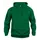 Clique Basic hoodie, Bottle Green, Bottle Green, swatch