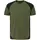 Fristads Heavy T-shirt 7046 GTM, Armygrøn/Sort, Armygrøn/Sort, swatch