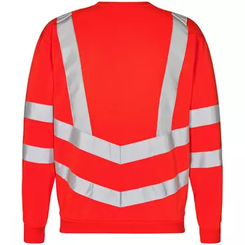 Engel Safety Sweatshirt, Hi-Vis Rot