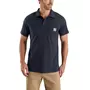 Carhartt Force Cotton Delmont polo T-skjorte, Navy