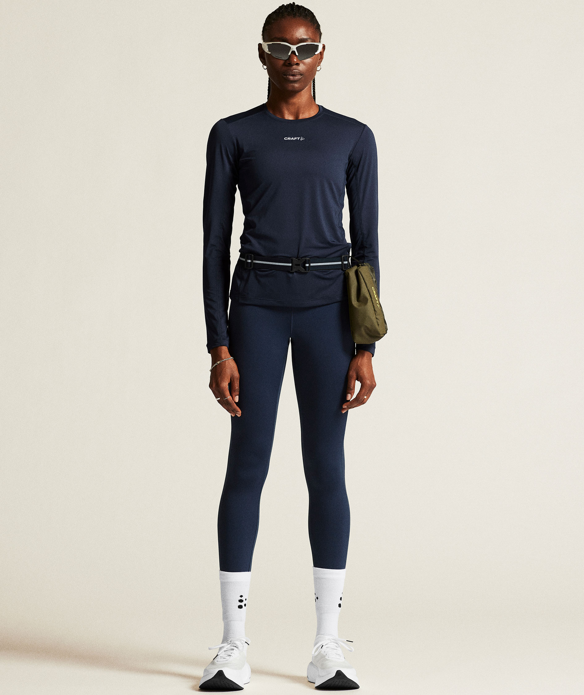 Craft ADV Essence women's long-sleeved T-shirt, Blaze, large image number 9