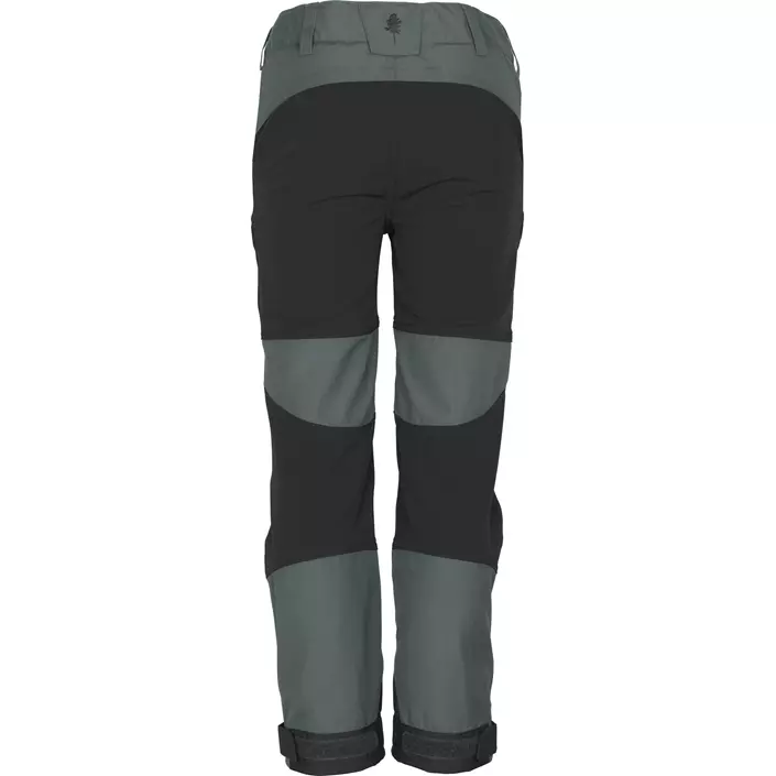 Pinewood Caribou outdoorbukser til børn, Storm Blue/Dark Anthracite, large image number 2