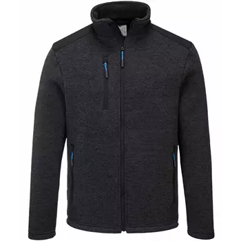 Portwest KX3 knitted fleece jacket, Dark Grey