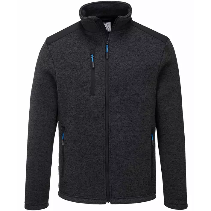 Portwest KX3 knitted fleece jacket, Dark Grey, large image number 0