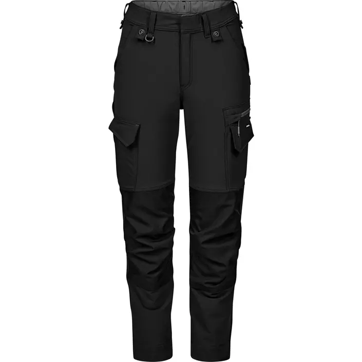 Engel Entire arbetsbyxa full stretch dam, Black/Anthracite Grey, large image number 0