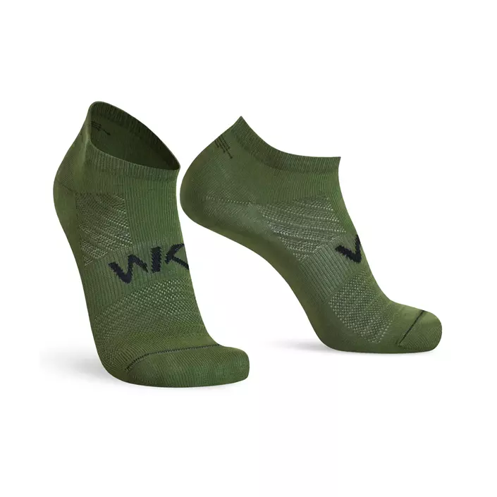 Worik Enjoy 3-pack ankle socks, Army Green, large image number 0