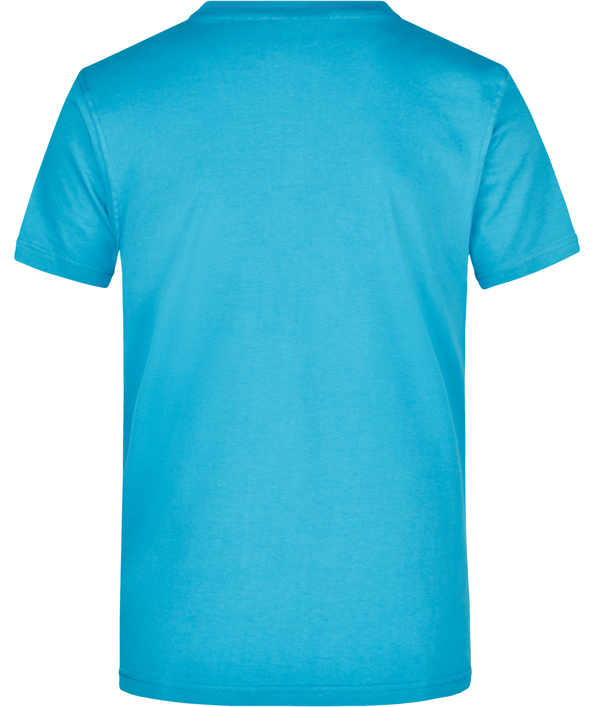 James & Nicholson T-Shirt Round-T Heavy, Turquoise, large image number 1