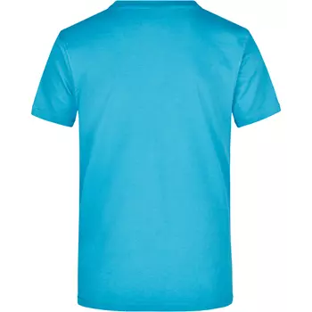 James & Nicholson T-shirt Round-T Heavy, Turquoise