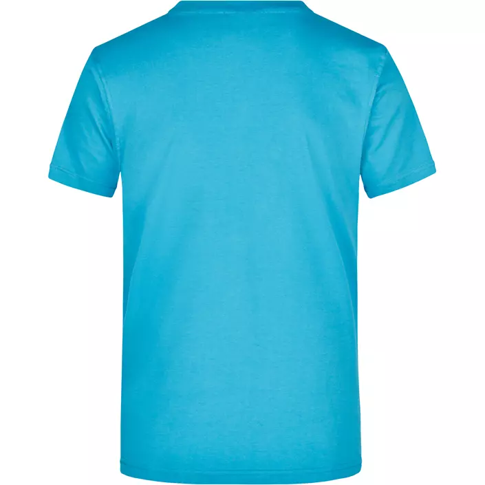 James & Nicholson T-skjorte Round-T Heavy, Turquoise, large image number 1