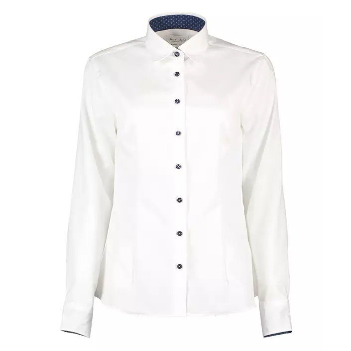 Seven Seas Fine Twill Virginia Modern fit dameskjorte, Hvid, large image number 0