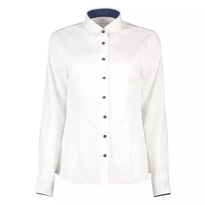 Seven Seas Fine Twill Virginia Modern fit women´s shirt, White, large image number 0