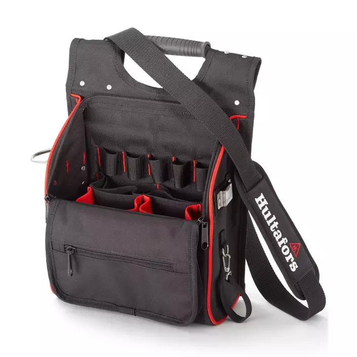 Hultafors verktygsväska för elektriker 18L, Svart, Svart, large image number 1
