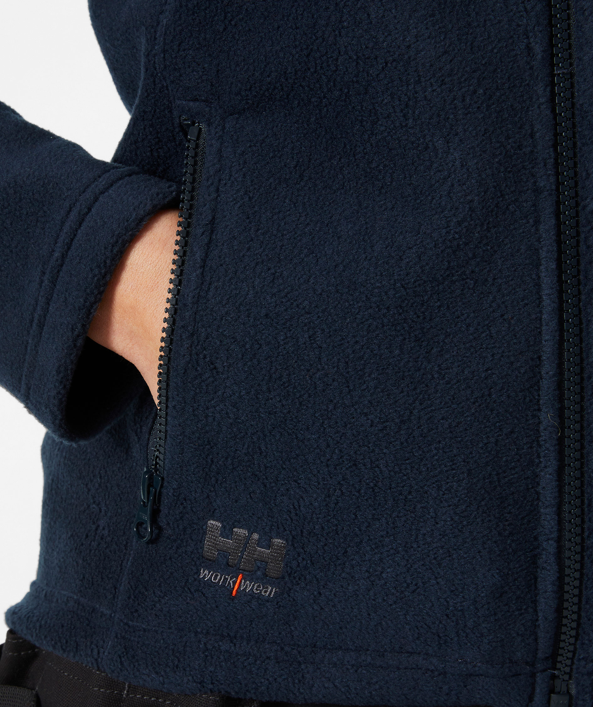 Helly Hansen Manchester fleecejacka dam, Navy, large image number 4