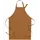 Segers 4579 bib apron with pocket, Nougat, Nougat, swatch