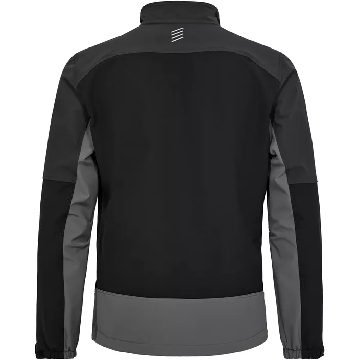 Engel Entire arbejdsjakke full stretch, Black/Anthracite Grey, large image number 3