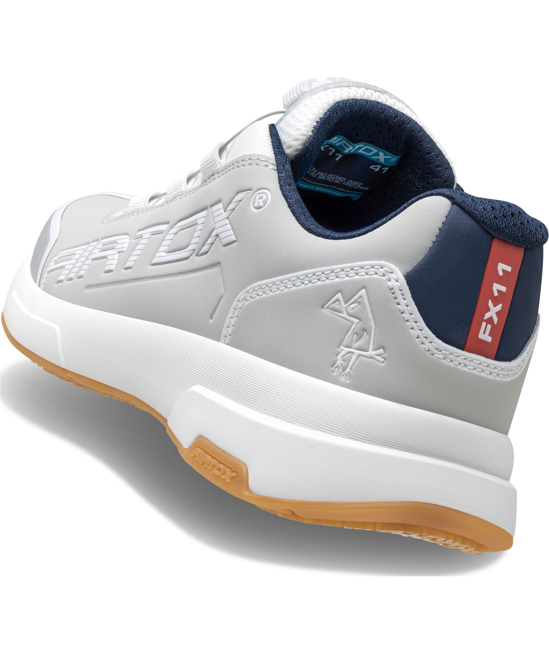 Airtox FX11 safety shoes S3S, White/Grey, large image number 8